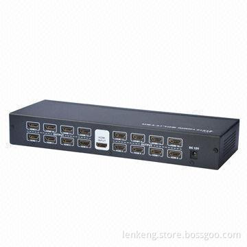 1x16 HDMI Splitter with 16 Ports